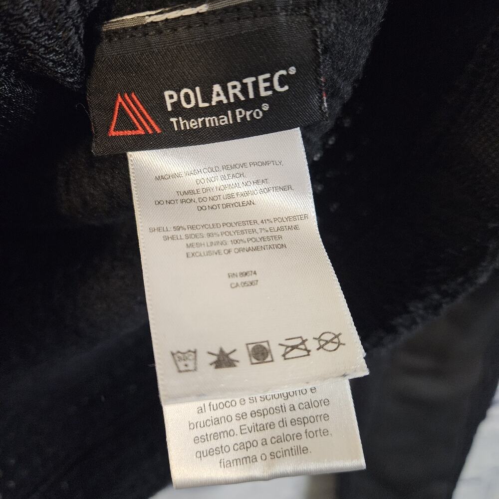 Mountain Hardwear Women's Black Polartec Monkey Fleece Jacket XS Full Zip - Picture 6 of 6